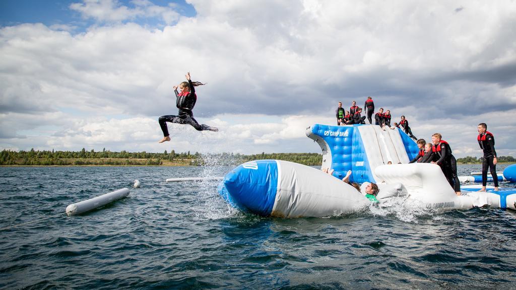 All-On-Sea Camp & Sport Resort Leipzig Am Schladitzer See ラックヴィッツ エクステリア 写真